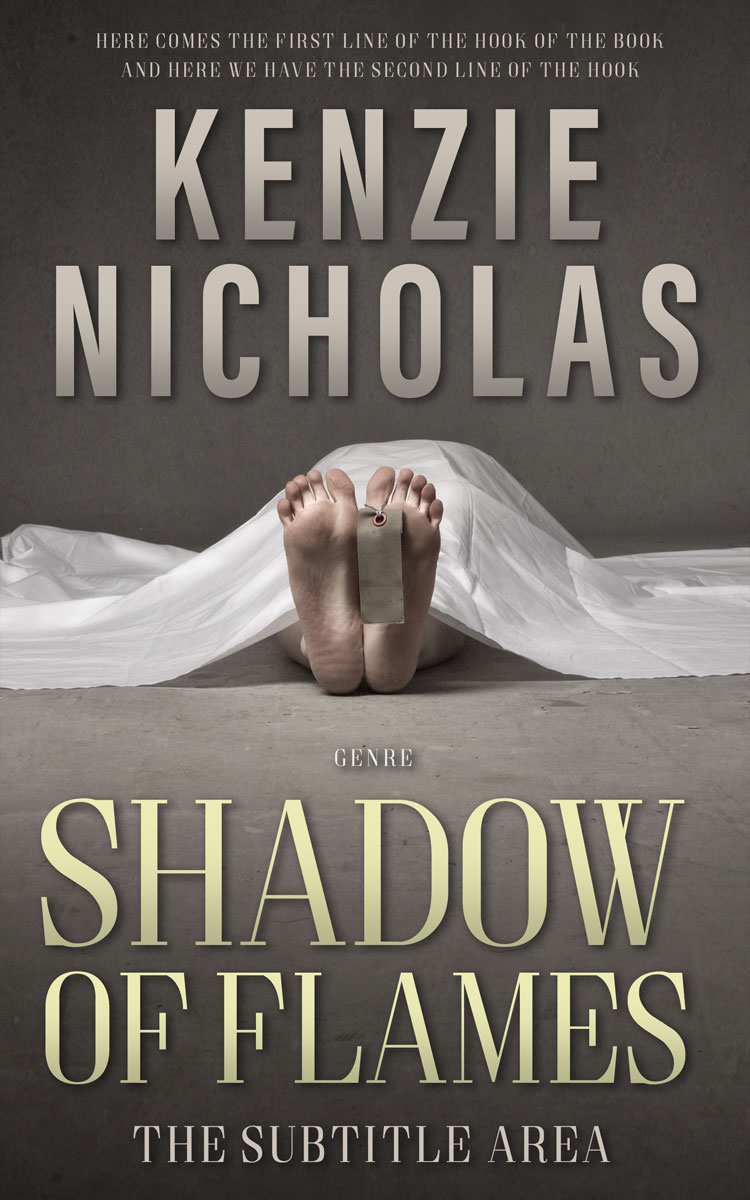 2D view of Premade Mystery & Thriller & Suspense Book Cover - Merlin