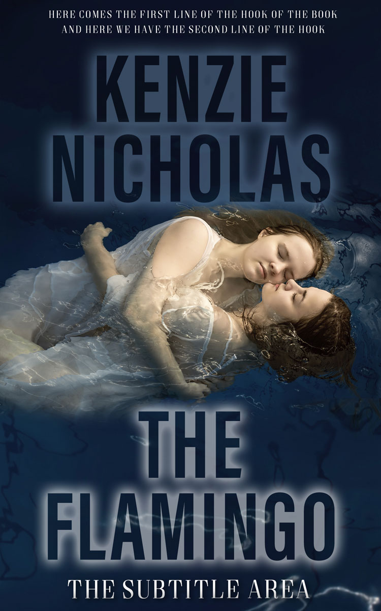 2D view of Premade Romance Book Cover - Mirage