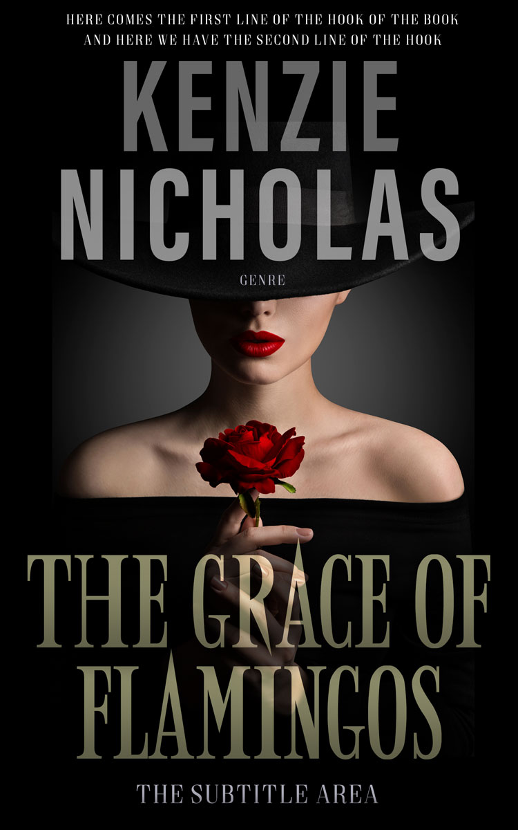 2D view of Premade Romance Book Cover - Donkey Brown