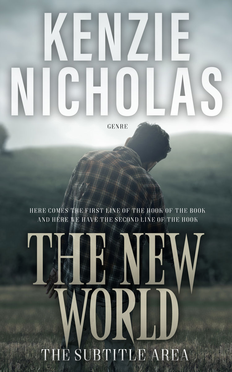 2D view of Premade Horror Book Cover - Cape Cod