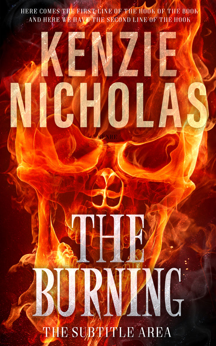 2D view of Premade Horror Book Cover - Totem Pole