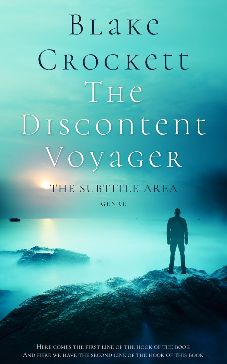 2D view of Premade Literary Fiction Book Cover - Downy