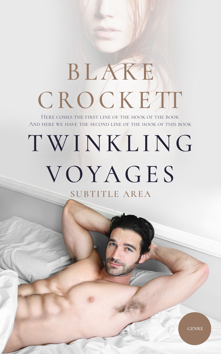 2D view of Premade Erotica Book Cover - Swiss Coffee