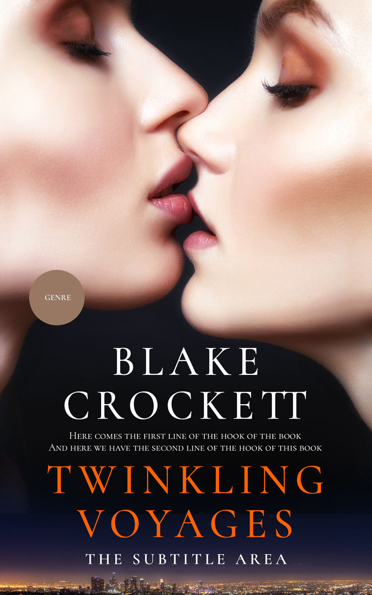 2D view of Premade Erotica Book Cover - Just Right