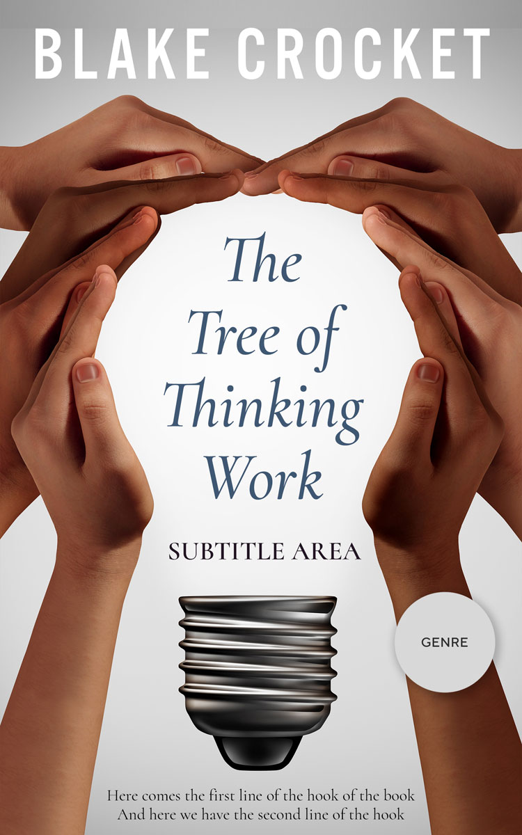 2D view of Premade Self-Improvement & Self-Help Book Cover - Alto