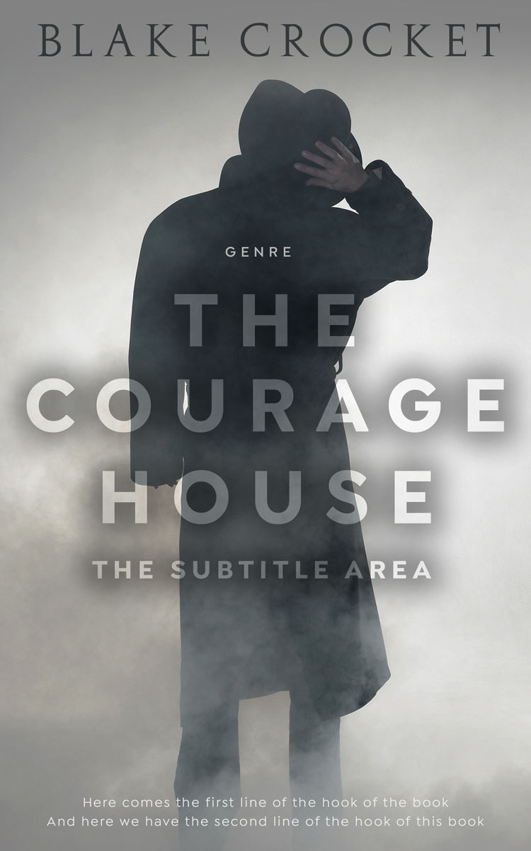 2D view of Premade Mystery & Thriller & Suspense Book Cover - Star Dust