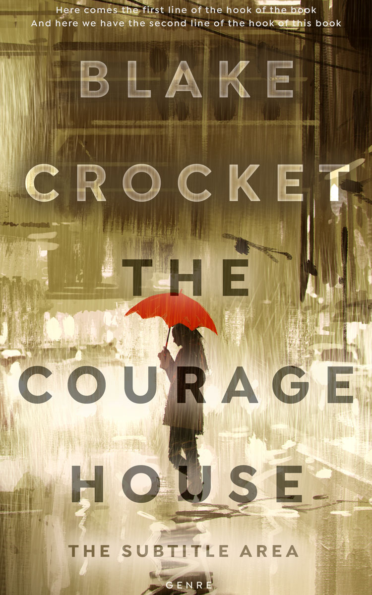 2D view of Premade Mystery & Thriller & Suspense Book Cover - Barley Corn