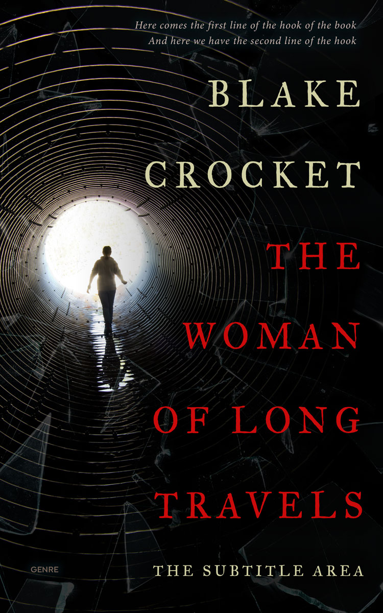 2D view of Premade Mystery & Thriller & Suspense Book Cover - Woodsmoke