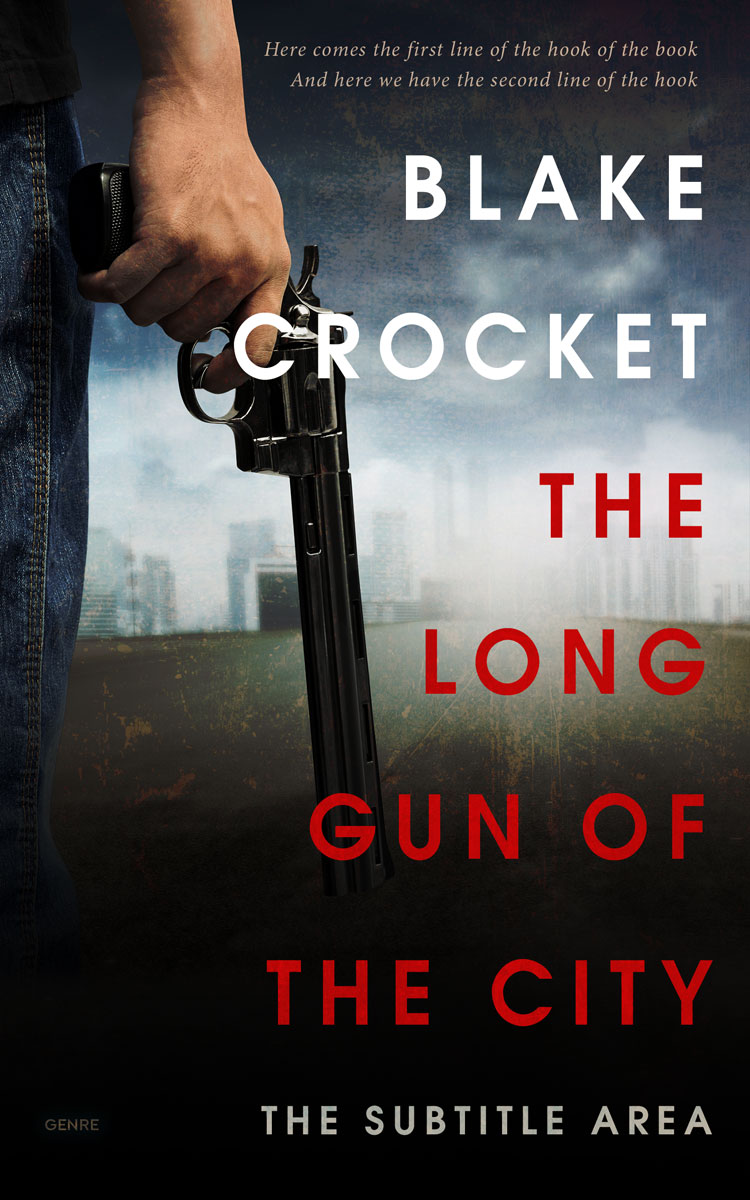 2D view of Premade Mystery & Thriller & Suspense Book Cover - Thatch