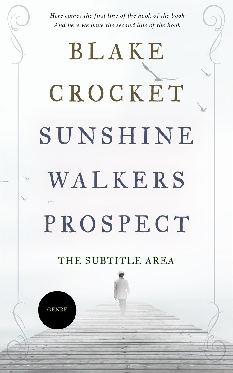 2D view of Premade Literary Fiction Book Cover - Athens Gray