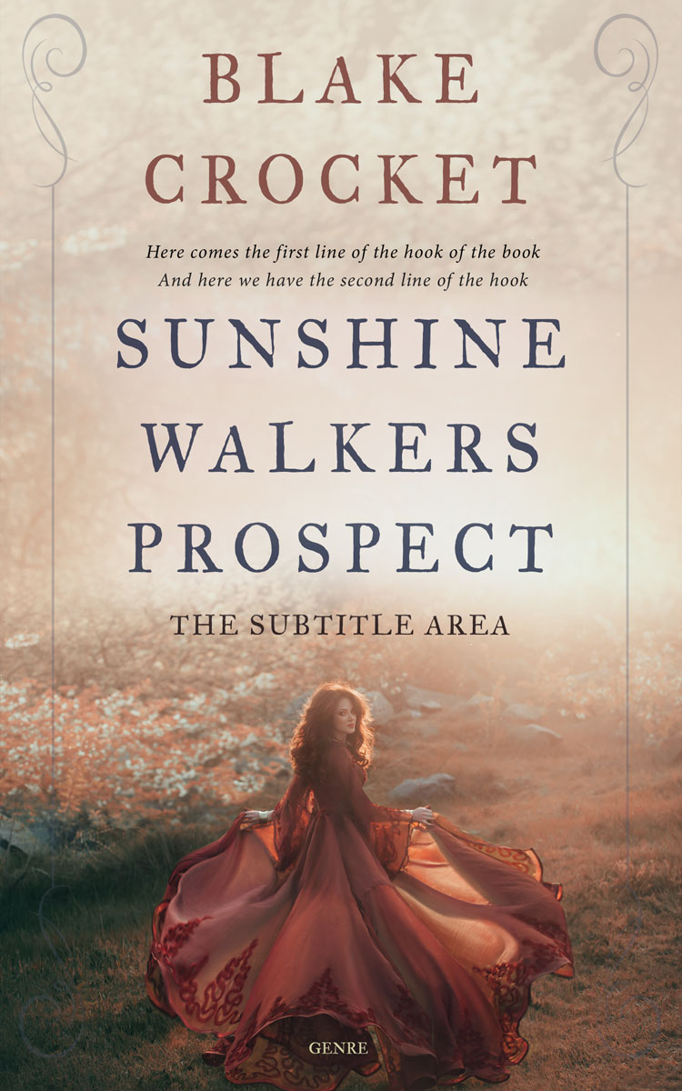 2D view of Premade Fantasy Book Cover - Wafer