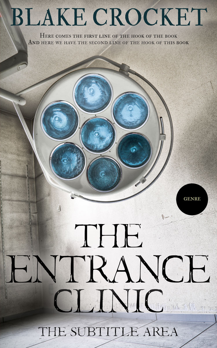 2D view of Premade Mystery & Thriller & Suspense Book Cover - Cloud