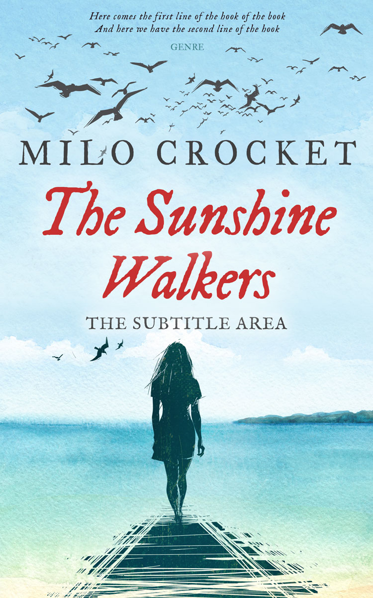 2D view of Premade Romance Book Cover - Link Water