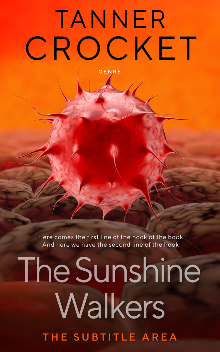 2D view of Premade Medical Book Cover - Paco