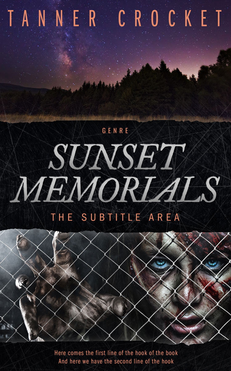 2D view of Premade Mystery & Thriller & Suspense Book Cover - Bastille