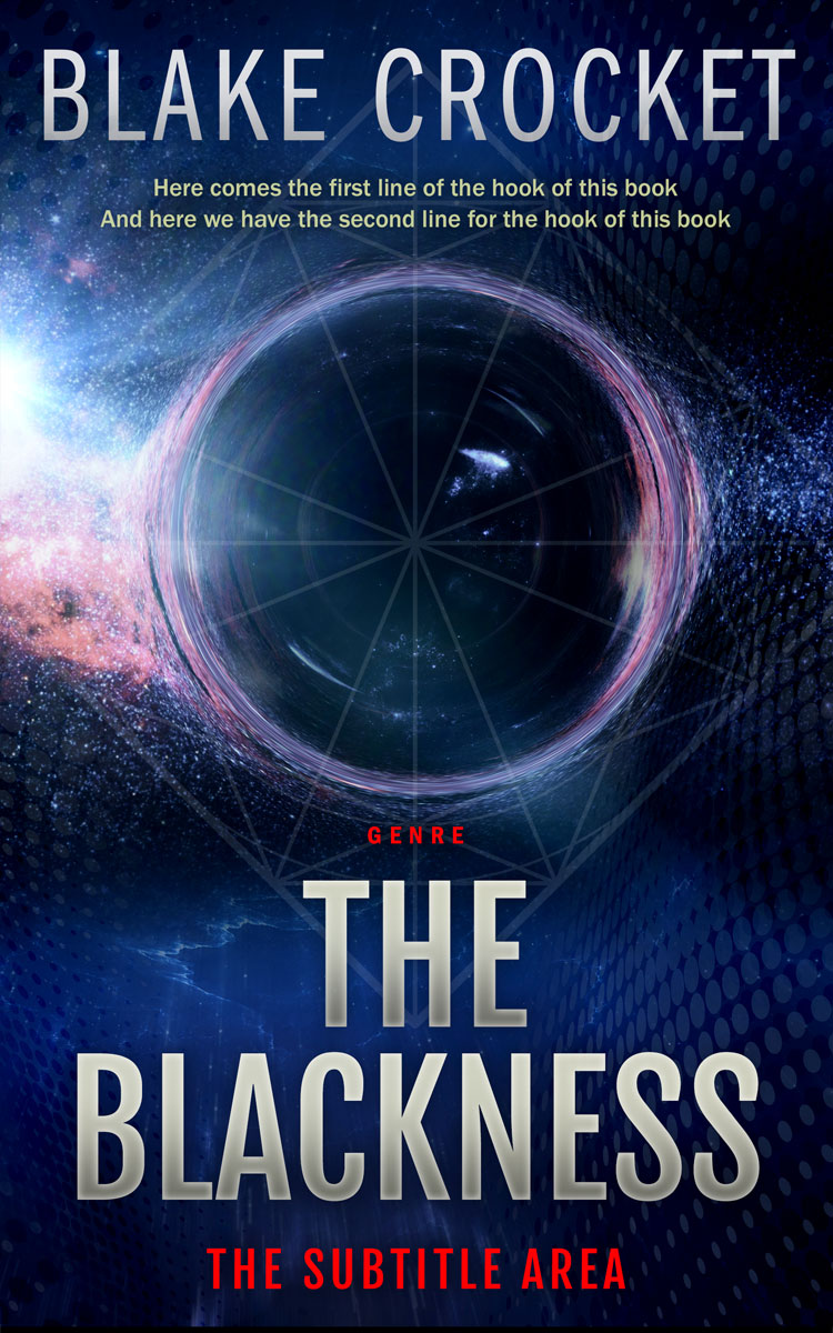 2D view of Premade Mystery & Thriller & Suspense Book Cover - Blue Zodiac