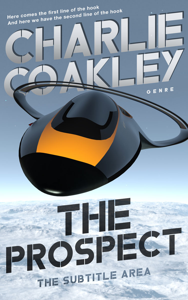 2D view of Premade Science Fiction Book Cover - Botticelli