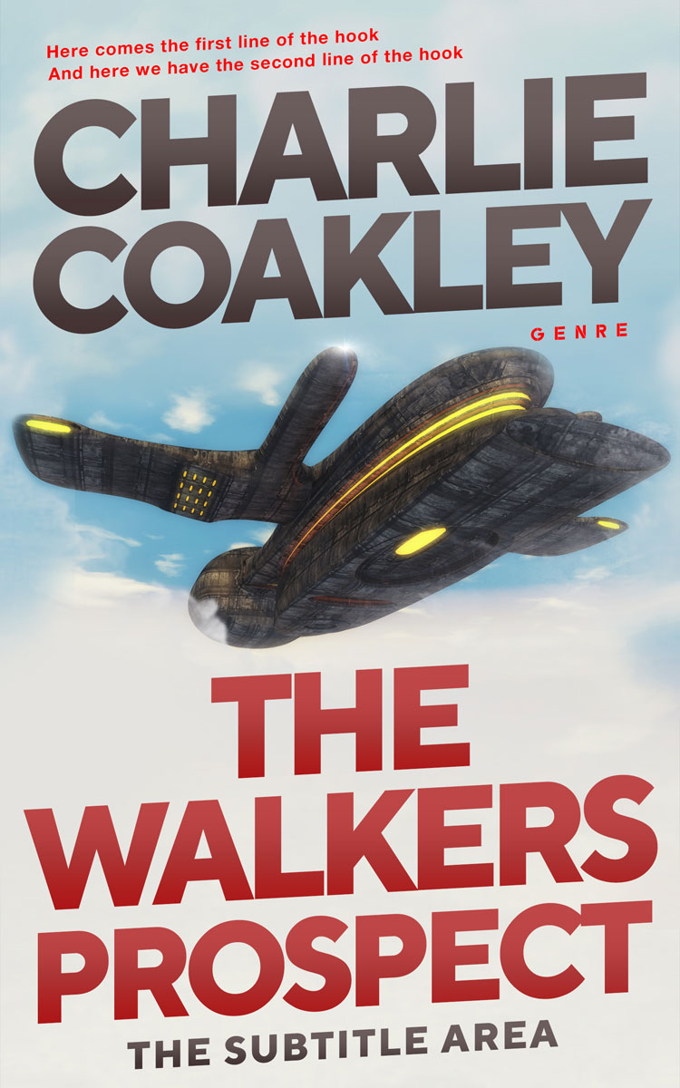 2D view of Premade Science Fiction Book Cover - Congo Brown