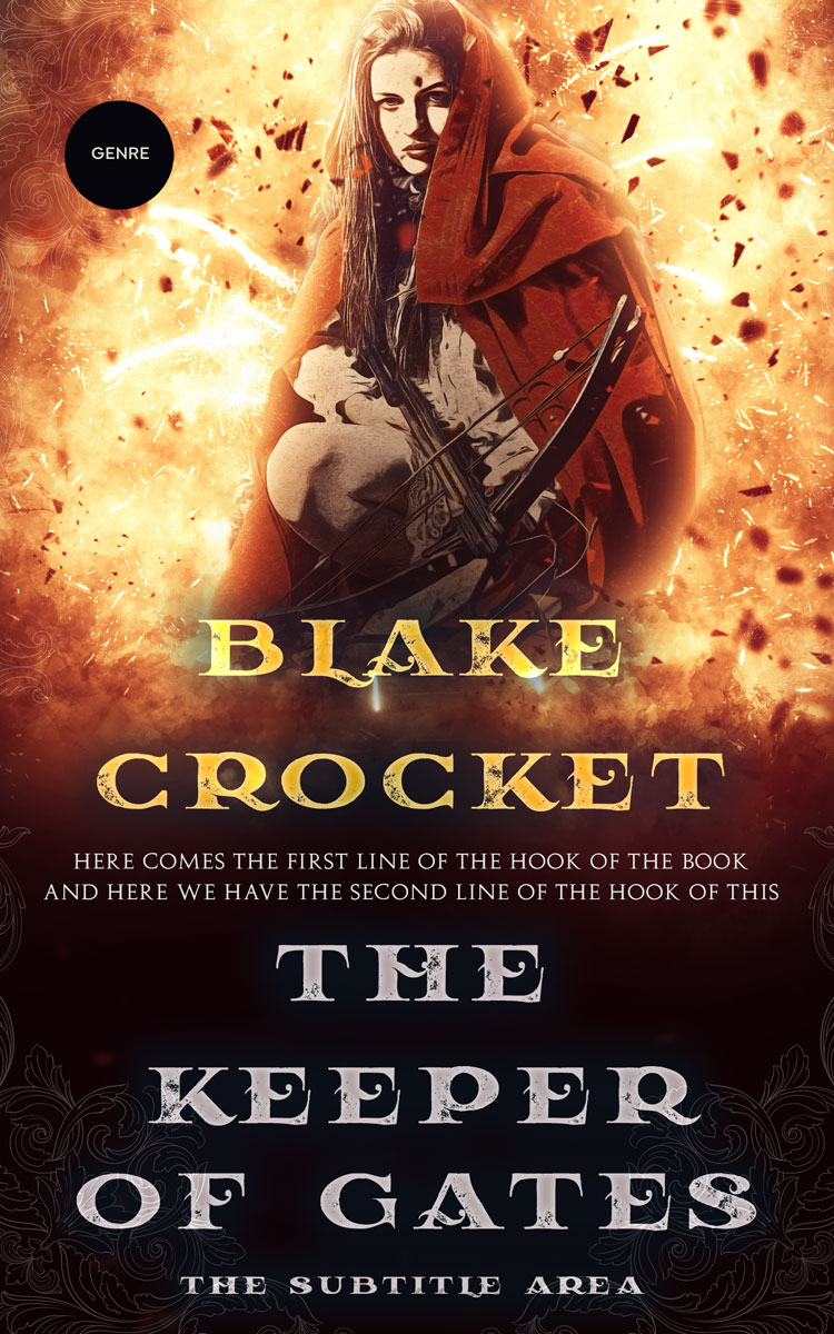 2D view of Premade Fantasy Book Cover - Tacao