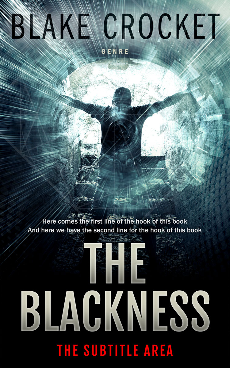 2D view of Premade Mystery & Thriller & Suspense Book Cover - Pumice