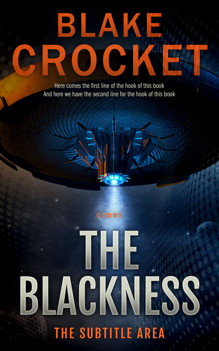 2D view of Premade Science Fiction Book Cover - Vulcan