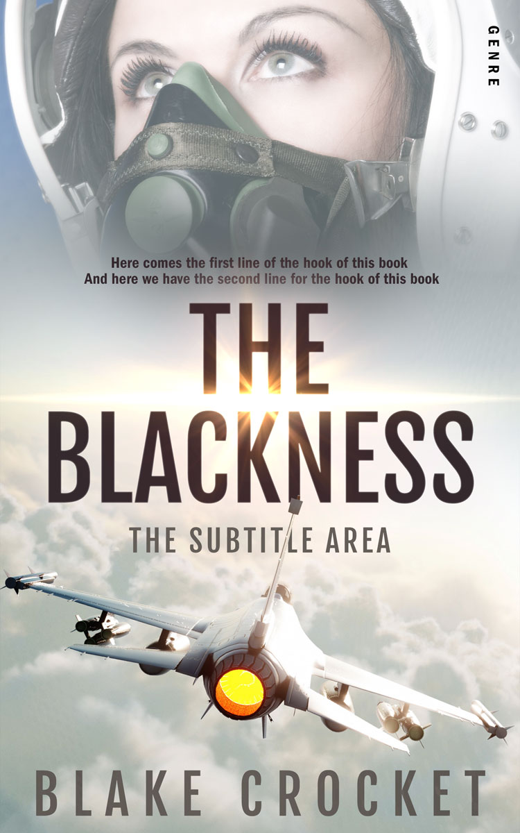 2D view of Premade Science Fiction Book Cover - Quill Gray