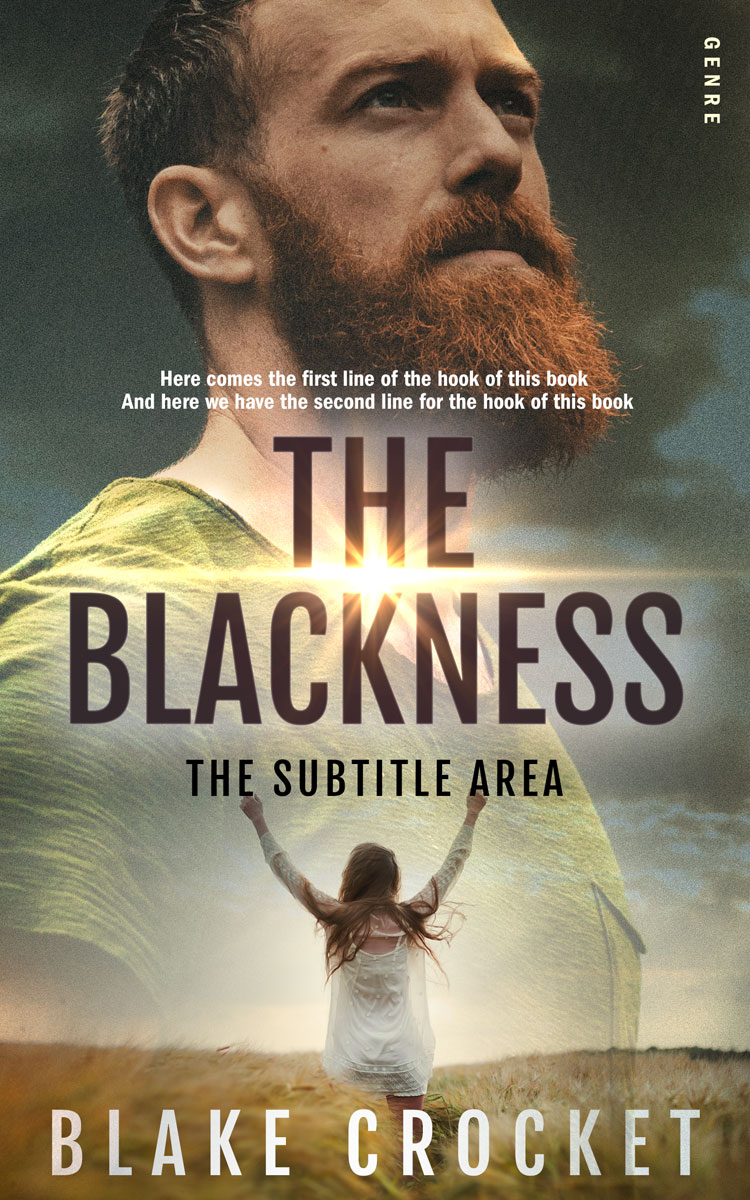 2D view of Premade Romance Book Cover - Clay Creek