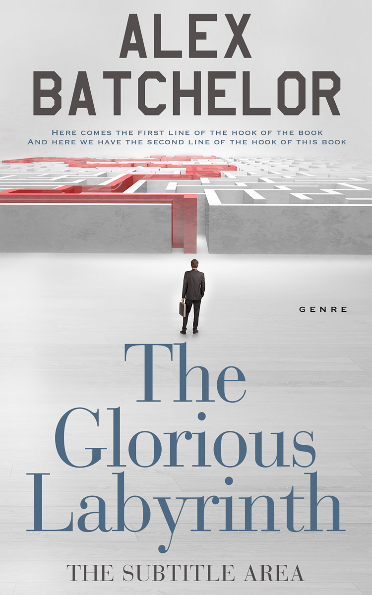 2D view of Premade Self-Improvement & Self-Help Book Cover - Alto