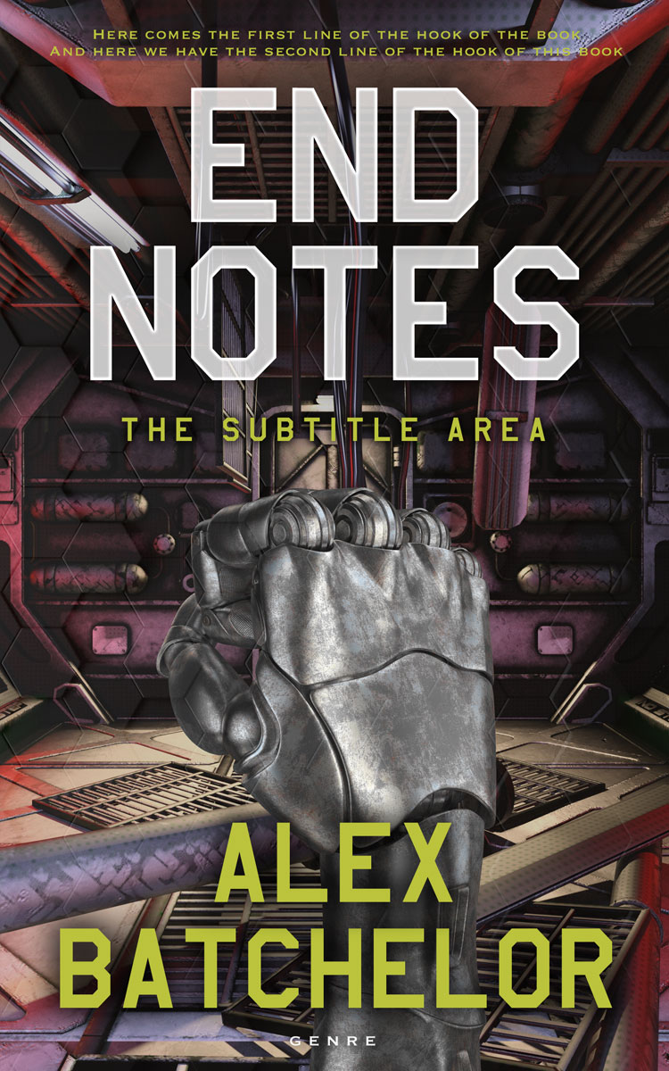 2D view of Premade Science Fiction Book Cover - Dune