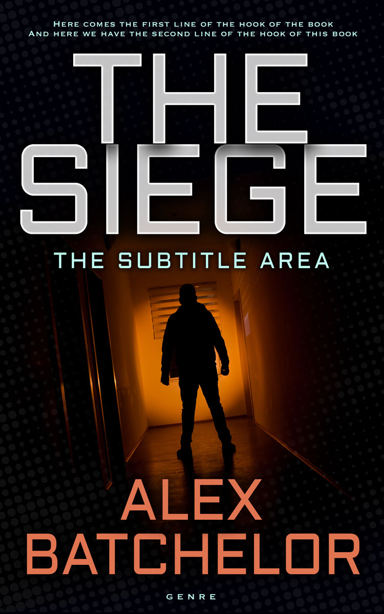 2D view of Premade Mystery & Thriller & Suspense Book Cover - Sorrell Brown