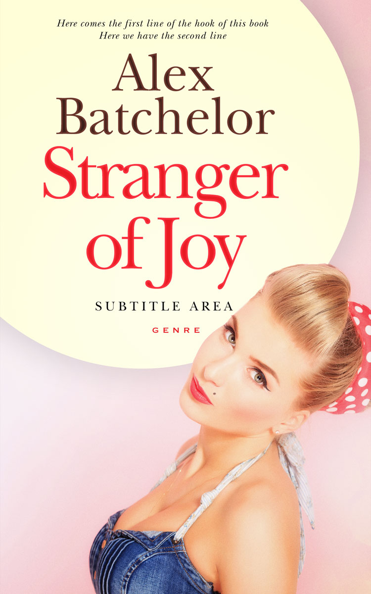 2D view of Premade Literary Fiction Book Cover - Albescent White