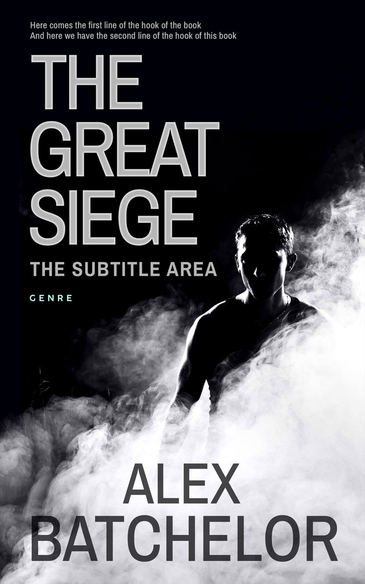 2D view of Premade Mystery & Thriller & Suspense Book Cover - Woodsmoke