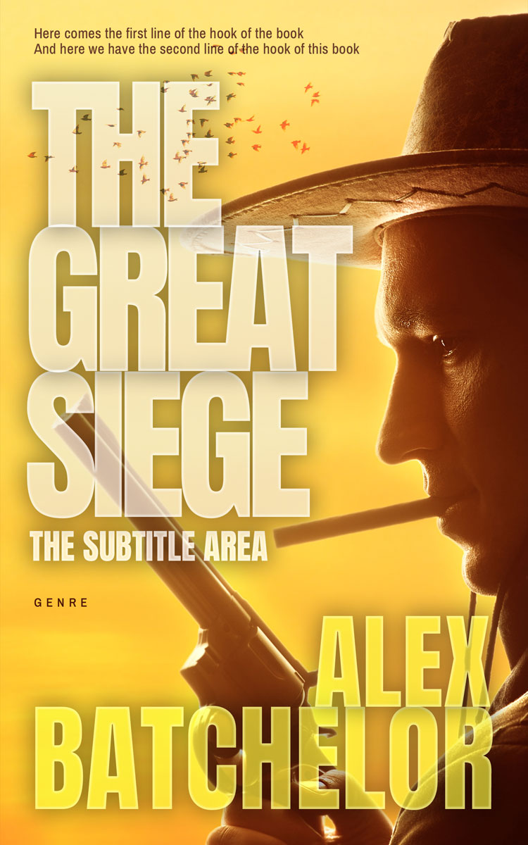 2D view of Premade Mystery & Thriller & Suspense Book Cover - Cioccolato