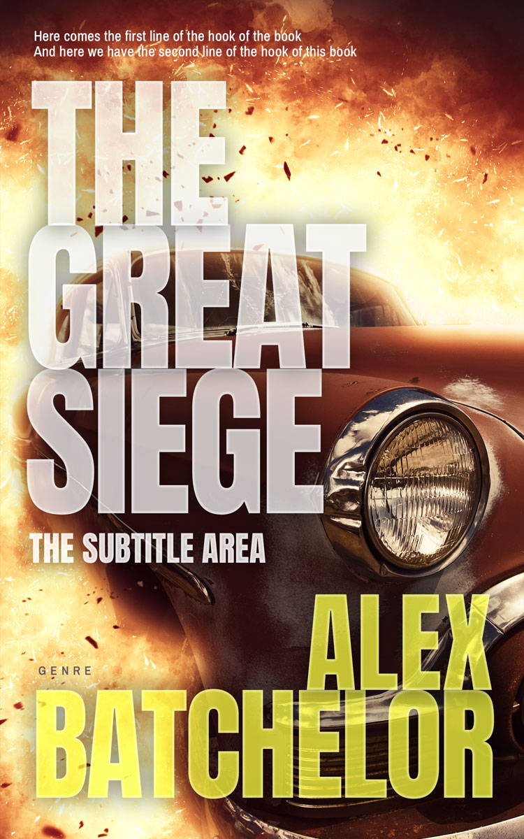 2D view of Premade Apocalyptica Book Cover - Tamarind