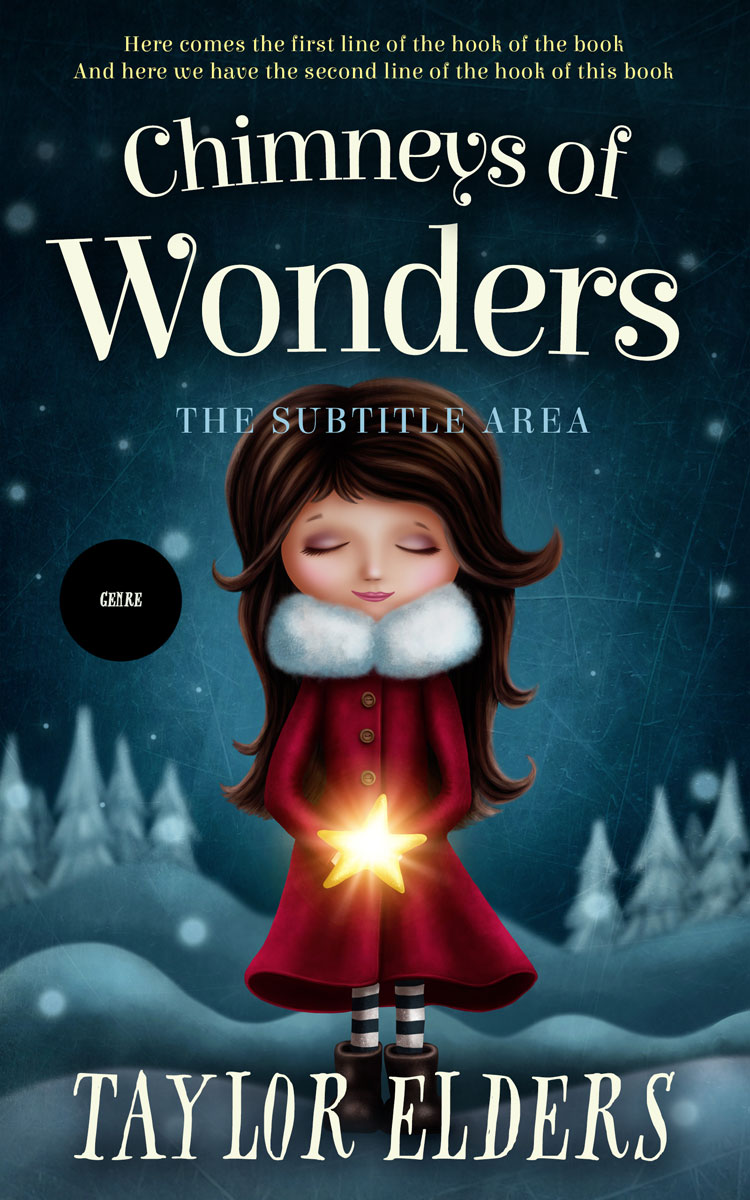 2D view of Premade Fantasy Book Cover - Gable Green