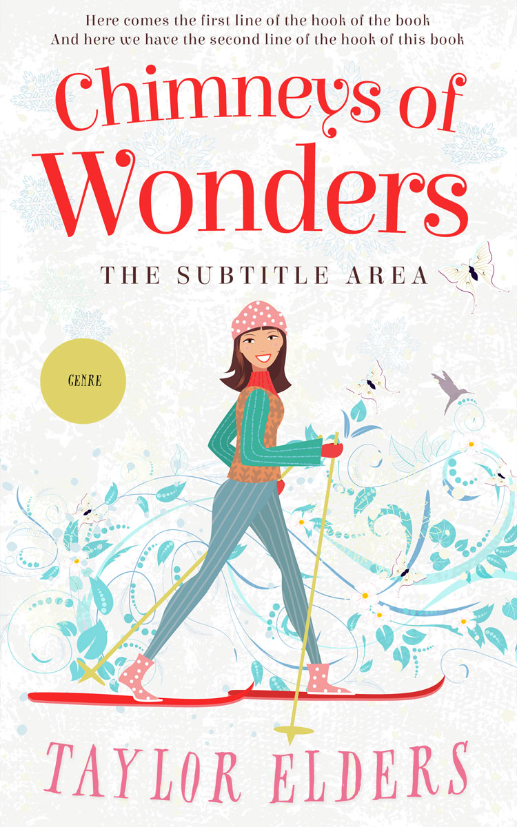 2D view of Premade Teen & Young Adult Book Cover - Desert Storm