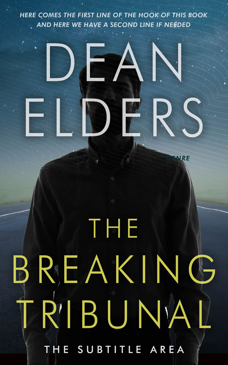 2D view of Premade Mystery & Thriller & Suspense Book Cover - Mirage