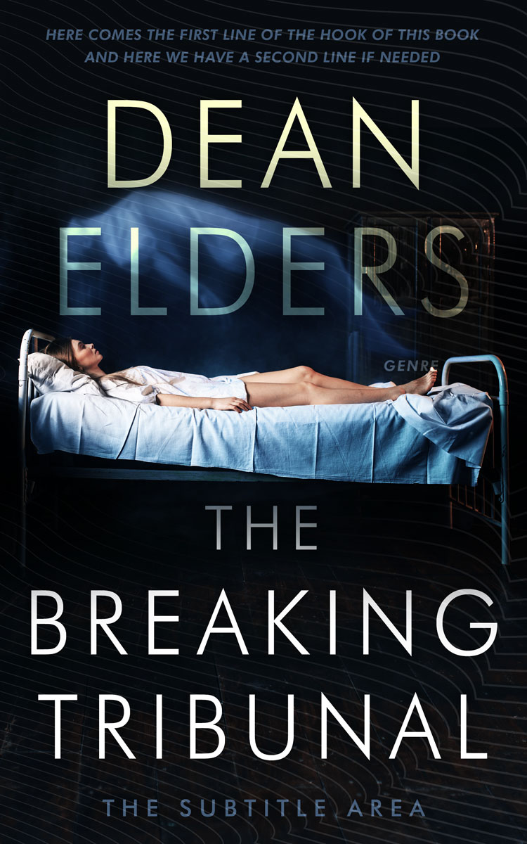 2D view of Premade Mystery & Thriller & Suspense Book Cover - Bunker