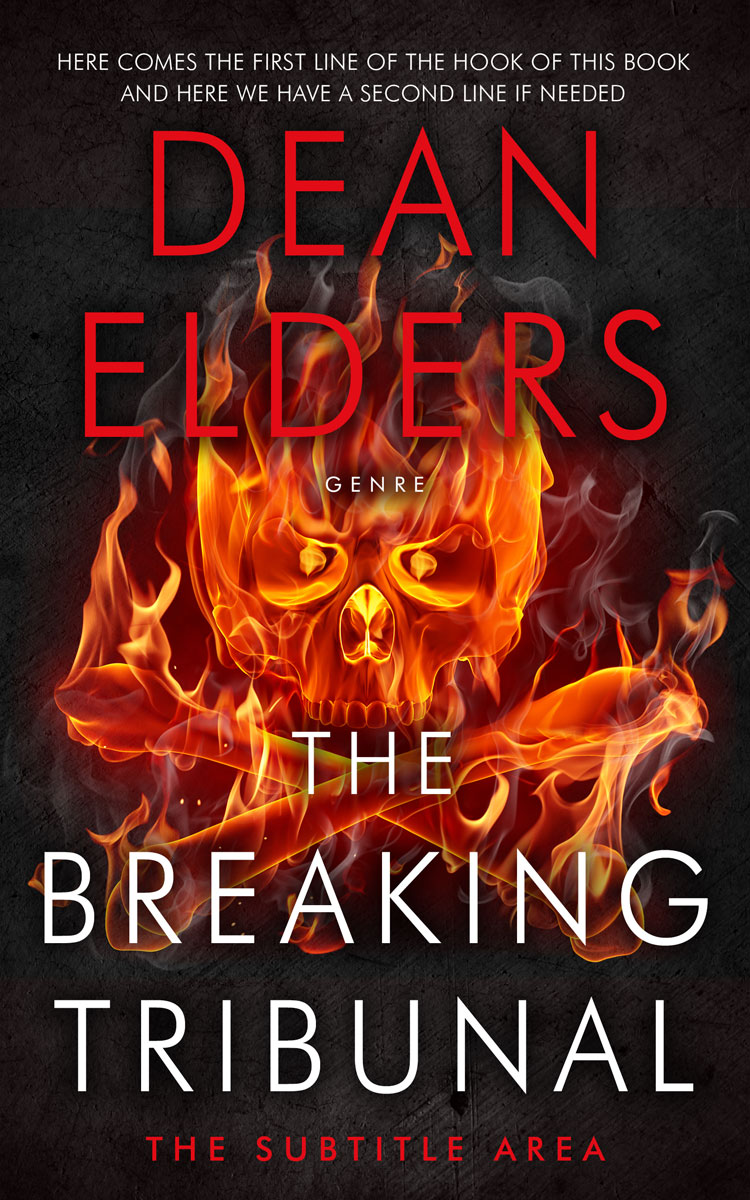 2D view of Premade Horror Book Cover - Piper