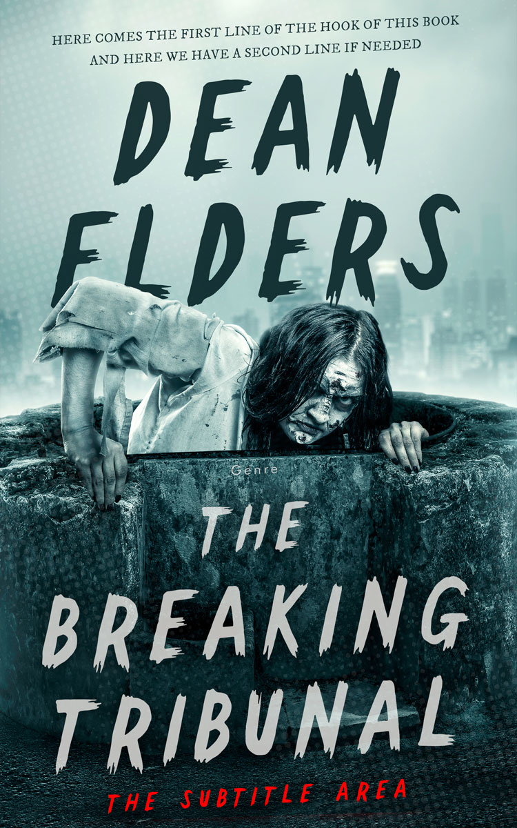 2D view of Premade Horror Book Cover - Gable Green