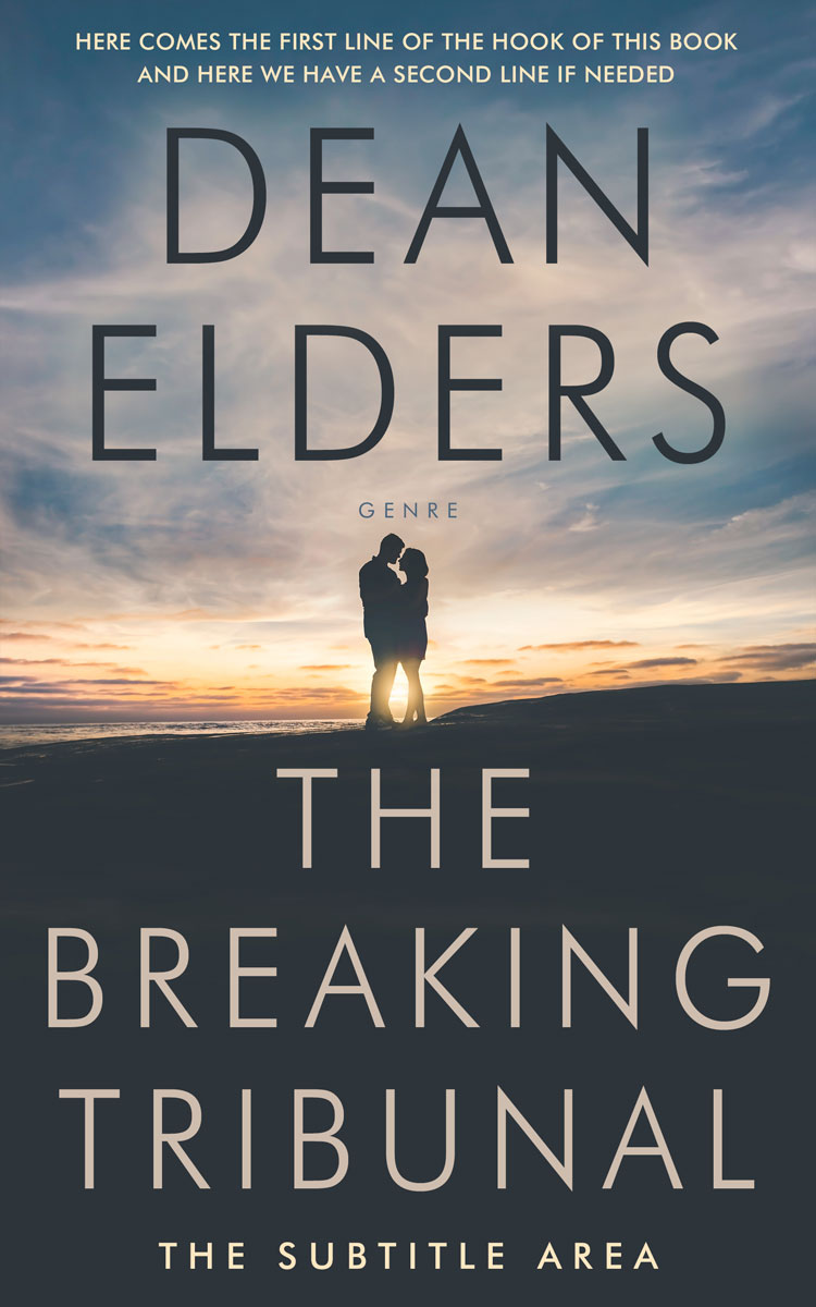 2D view of Premade Romance Book Cover - Coral Reef