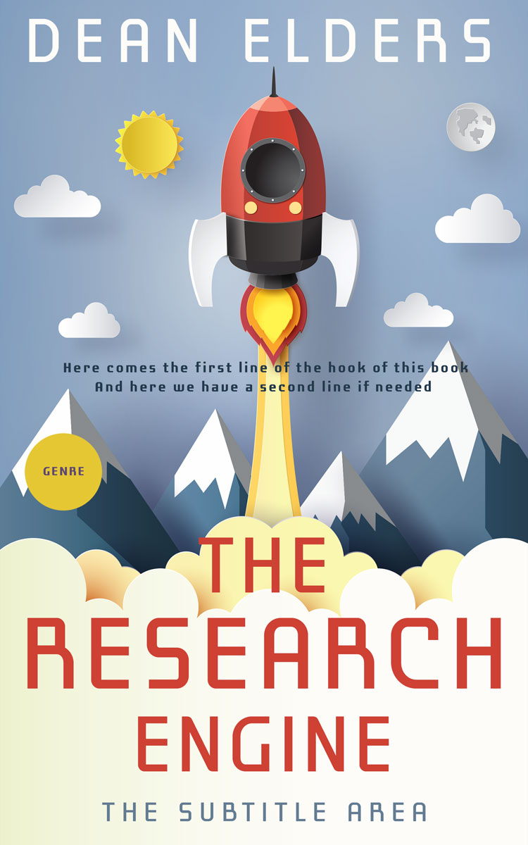 2D view of Premade Business Book Cover - Nepal