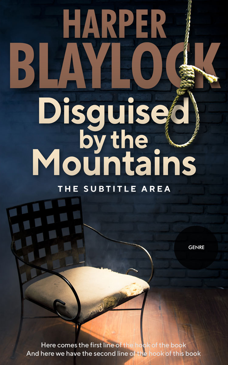 2D view of Premade Mystery & Thriller & Suspense Book Cover - Shark