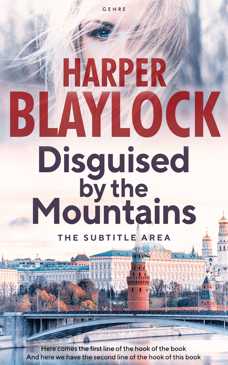 2D view of Premade Fantasy Book Cover - Ebb