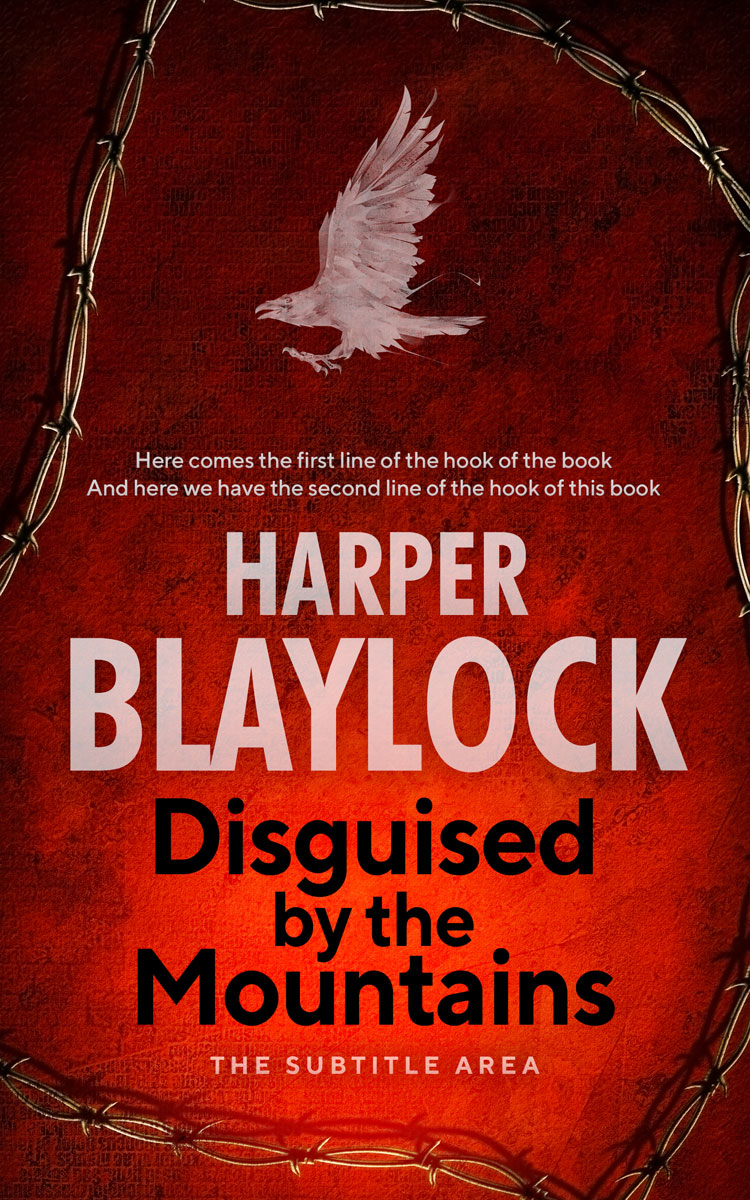 2D view of Premade Mystery & Thriller & Suspense Book Cover - Bulgarian Rose