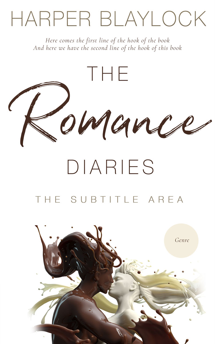 2D view of Premade Surreal Book Cover - Sisal