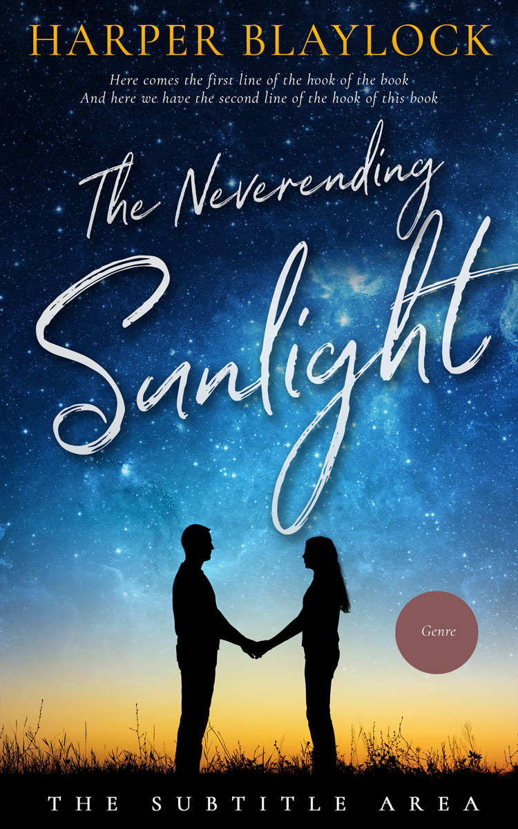 2D view of Premade Romance Book Cover - Yuma