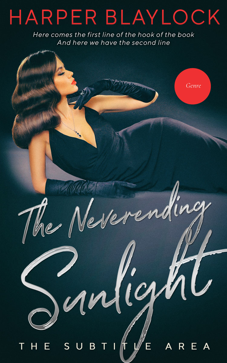 2D view of Premade Chick Lit Book Cover - Firefly