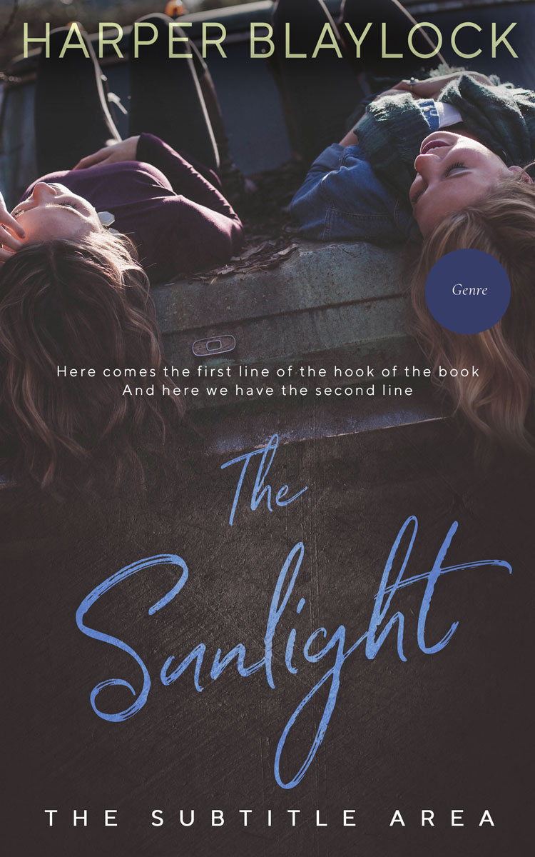 2D view of Premade Teen & Young Adult Book Cover - Mine Shaft