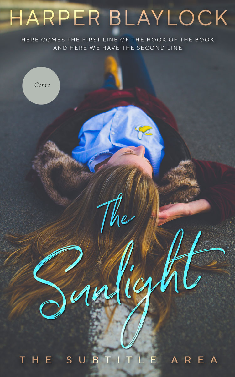 2D view of Premade Teen & Young Adult Book Cover - Ship Gray